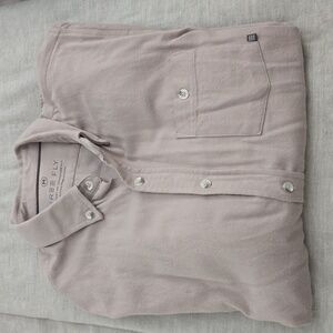 Taupe Free Fly bamboo blend flannel